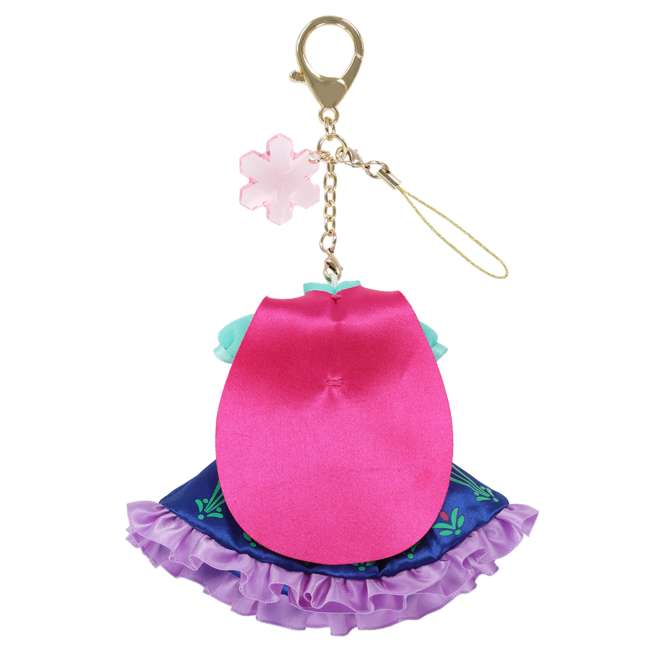 TDR - Frozen Anna "Dress/Costume" Plush Keychain (Release Date: May 22, 2025)