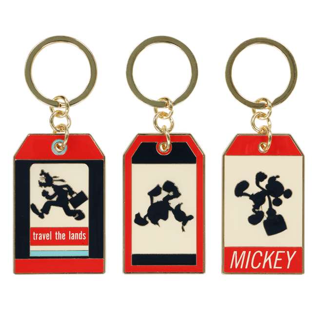 TDR - Mickey & Friends "Travel Accessories Gear" Collection x Mickey Mouse and Friends 5 Keychains (Release Date: Jun 26, 2025)