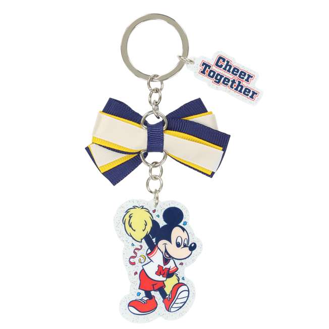 TDR - Mickey & Friends "Cheer Together" Collection x Mickey & Minnie Mouse Keychains Set (Release Date: Apr 24 2025)