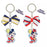TDR - Mickey & Friends "Cheer Together" Collection x Mickey & Minnie Mouse Keychains Set (Release Date: Apr 24 2025)