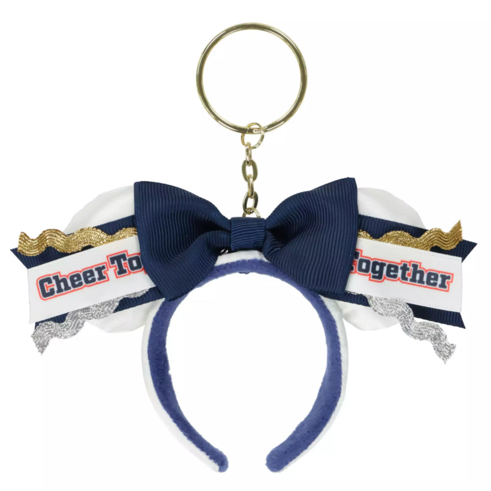 TDR - Mickey & Friends "Cheer Together" Collection x Minnie Mouse "Ear Headband" Shaped Keychain & Box (Release Date: Apr 24 2025)