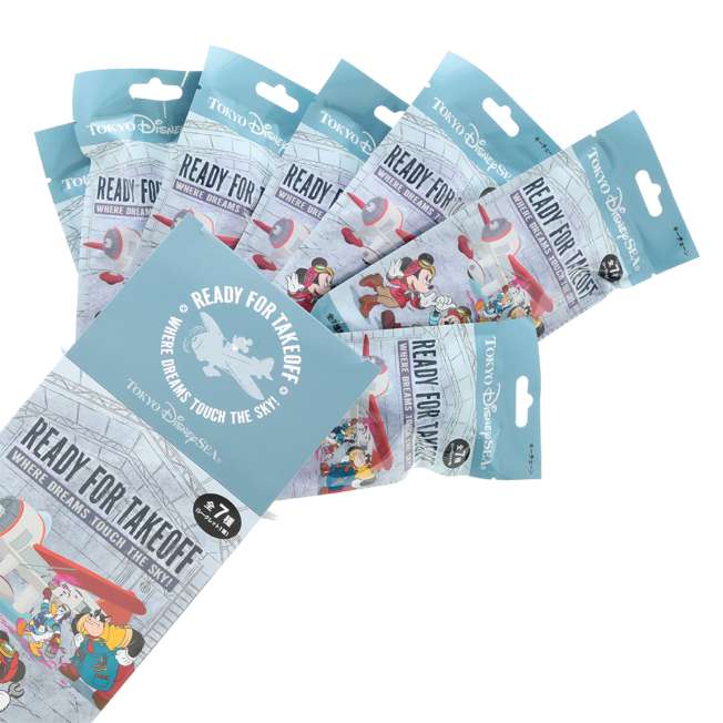 TDR - Mickey & Friends "Ready to Takeoff Where Dreams Touch the Sky" Collection x Fight Tag Whole Set (Contains 7 Blind Boxes with no repetitions) (Release Date: July 15, 2025)