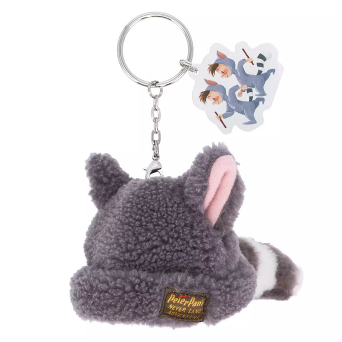 TDR - Fantasy Springs "Peter Pan Never Land Adventure" Collection x Lost Children "Raccoon" Fluffy Hat with Ears Shaped Keychain (Release Date: Oct 30, 2025)