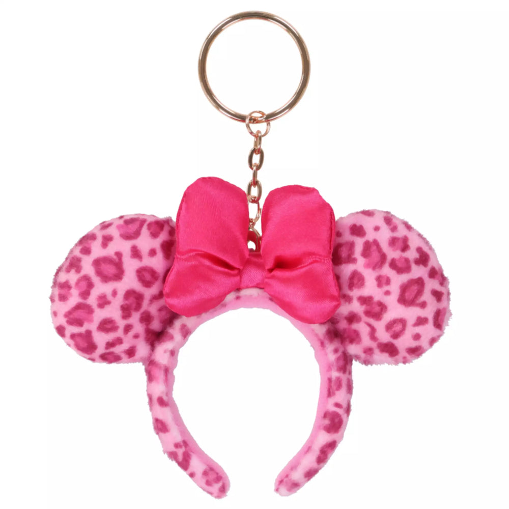 TDR - Enjoy Winter Fashion Collection x Minnie Mouse Leopard Print Headband Keychain (Release Date: Oct 16, 2025)
