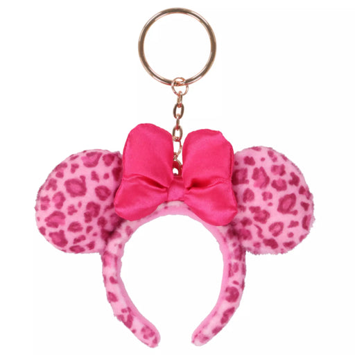 TDR - Enjoy Winter Fashion Collection x Minnie Mouse Leopard Print Headband Keychain (Release Date: Oct 16, 2025)