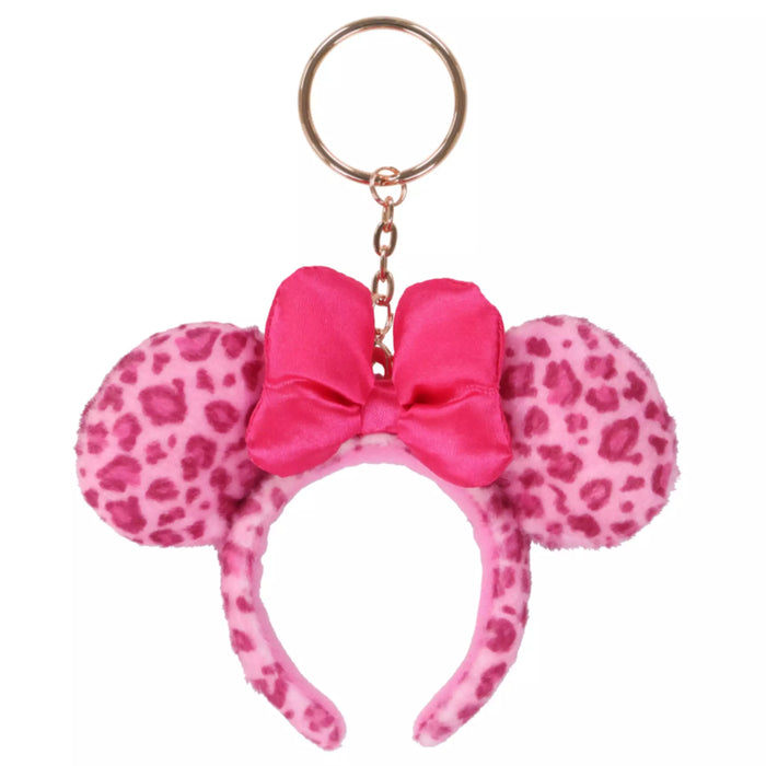 TDR - Enjoy Winter Fashion Collection x Minnie Mouse Leopard Print Headband Keychain (Release Date: Oct 16, 2025)
