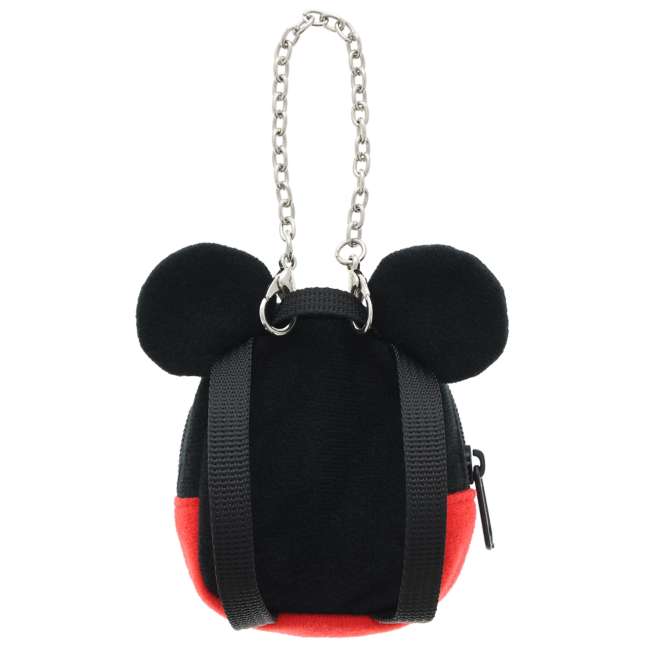TDR - Mickey Mouse with Ear Backpack Shaped Bag Charm with Clear Window