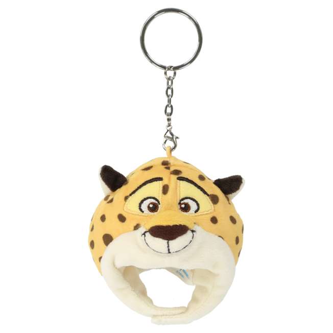 TDR - Zootopia - Officer Clawhauser Big Plushy Head Hat Plush Keychain (Release Date: Sept 30, 2025)