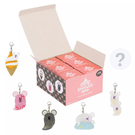 TDR - 2025 Mickey & Friends Disney Halloween "Spook Ghost Night!" Collection x Mickey Mouse Ghost Mystery Charms Whole Box Set (Release Date: Sept 16, 2025)