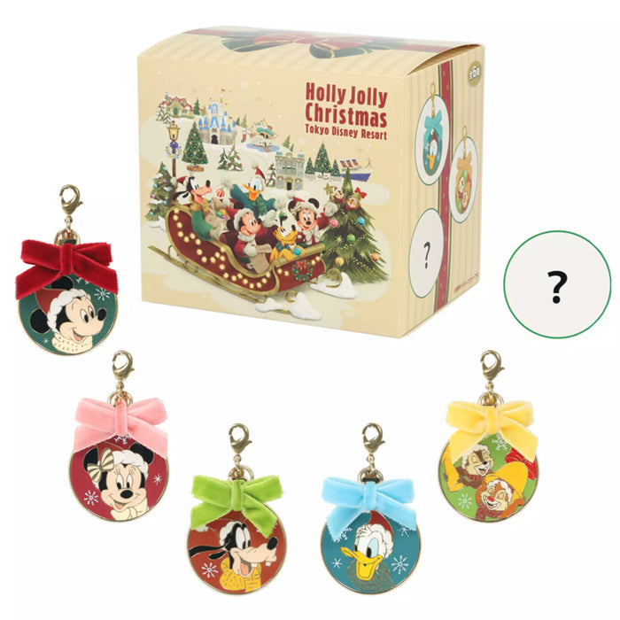 TDR - 2025 Mickey & Friends "Holly Jolly Christmas" Collection x Mickey Mouse & Frineds Mystery Charms Whole Box Set (Release Date: Nov 10, 2025)