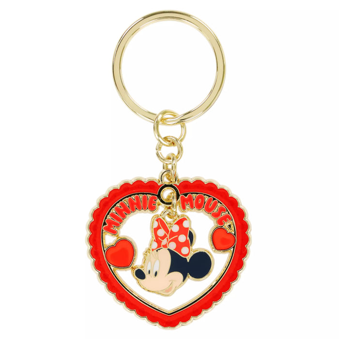 TDR - Minnie Mouse "Heart Shaped" Keychains Set of 3 (Release Date: Apr 30, 2026)