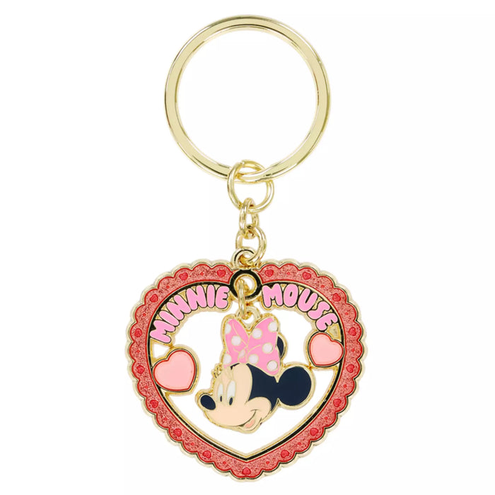 TDR - Minnie Mouse "Heart Shaped" Keychains Set of 3 (Release Date: Apr 30, 2026)