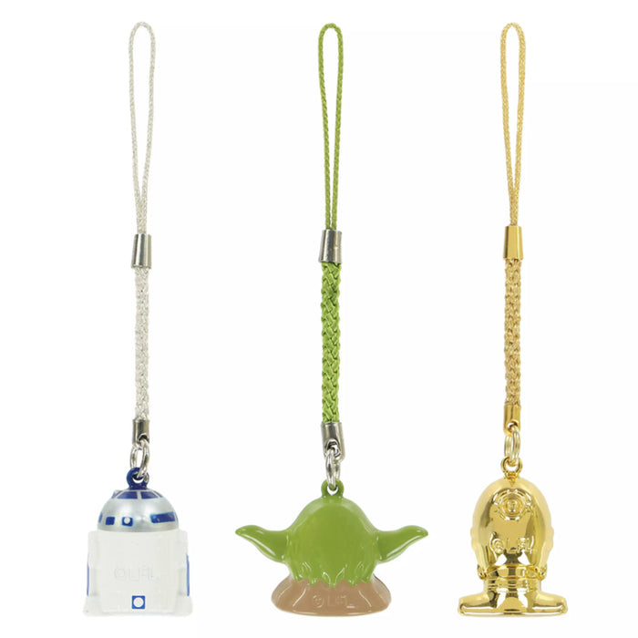TDR - 2026 "Star Wars/Mandalorian and Grogu" x "R2-D2", "Yoda" and "C-3PO" Bell Strap/Keychains Set of 3 (Release Date: Apr 8, 2026)