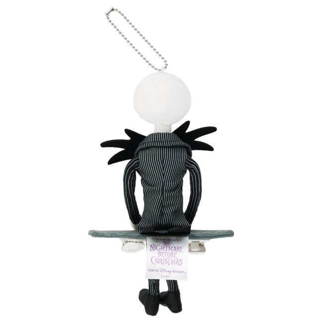 TDR - Tim Burton's "The Nightmare Before Christmas x Jack Skellington Shoulder Plush Toy & Keychain with Clips (Release Date: Sept 18, 2025)