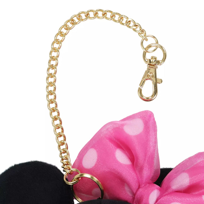 TDR - Tokyo Disney Resort "Minnie Mouse Style x Minnie Mouse Plush Keychain Color: Pink