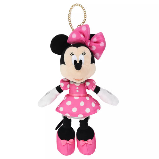 TDR - Tokyo Disney Resort "Minnie Mouse Style x Minnie Mouse Plush Keychain Color: Pink