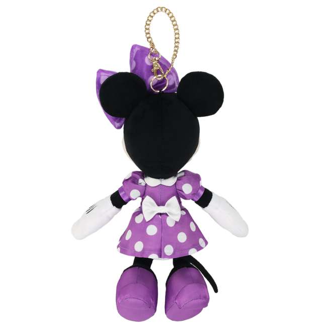 TDR - Tokyo Disney Resort "Minnie Mouse Style x Minnie Mouse Plush Keychain Color: Purple (Release Date: Mar 2, 2025)
