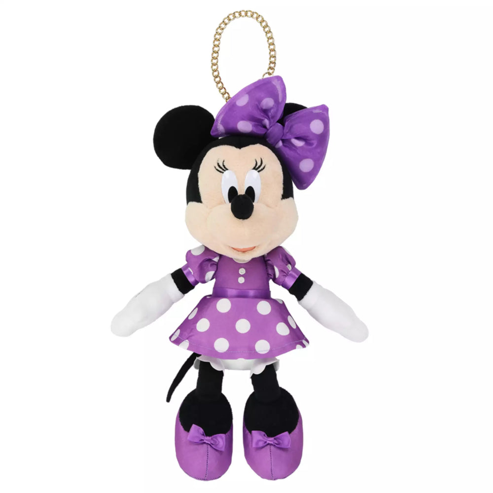 TDR - Tokyo Disney Resort "Minnie Mouse Style x Minnie Mouse Plush Keychain Color: Purple (Release Date: Mar 2, 2025)