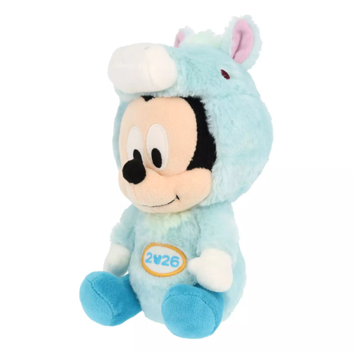 TDR - 2026 Happy New Year Mickey & Friends Collection x Mickey Mouse Year of the Horse Zodiac Plush Toy with Minnie Mouse Finger Puppet (Release Date: Nov 17, 2025)