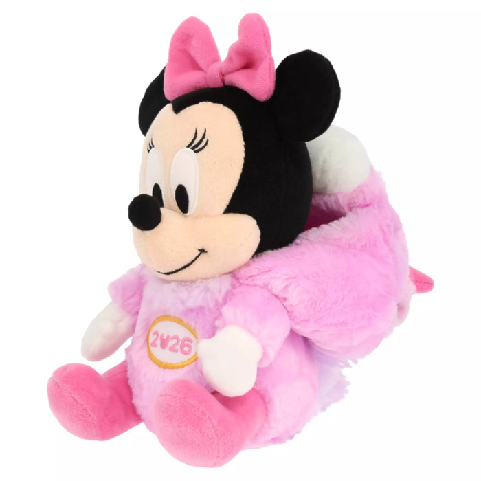 TDR - 2026 Happy New Year Mickey & Friends Collection x Minnie Mouse Year of the Horse Zodiac Plush Toy with Mickey Mouse Finger Puppet (Release Date: Nov 17, 2025)
