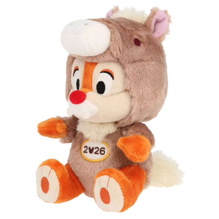 TDR - 2026 Happy New Year Mickey & Friends Collection x Dale Year of the Horse Zodiac Plush Toy with Chip Finger Puppet (Release Date: Nov 17, 2025)
