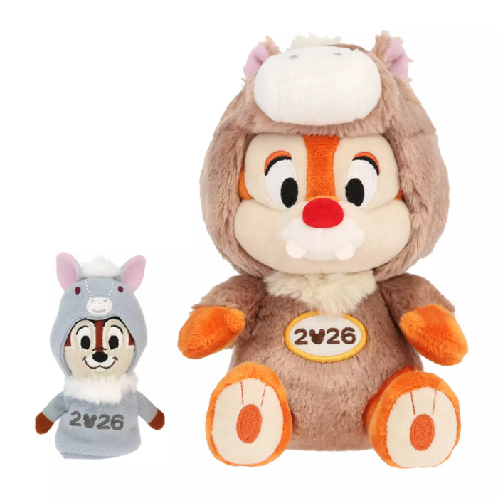 TDR - 2026 Happy New Year Mickey & Friends Collection x Dale Year of the Horse Zodiac Plush Toy with Chip Finger Puppet (Release Date: Nov 17, 2025)