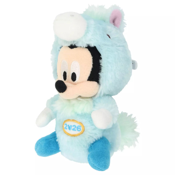 TDR - 2026 Happy New Year Mickey & Friends Collection x Mickey Mouse Year of the Horse Zodiac Plush Keychain (Release Date: Nov 17, 2025)