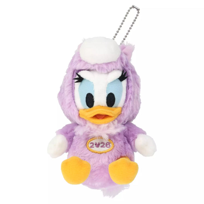 TDR - 2026 Happy New Year Mickey & Friends Collection x Daisy Duck Year of the Horse Zodiac Plush Keychain (Release Date: Nov 17, 2025)