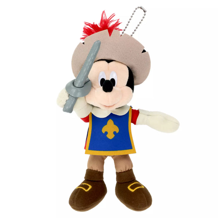 TDR - Mickey. Donald. Goofy. The Three Musketeers Collection x Mickey Mouse Plush Keychain (Release Date: Oct 9, 2025)