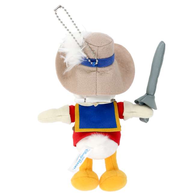 TDR - Mickey. Donald. Goofy. The Three Musketeers Collection x Donald Duck Plush Keychain (Release Date: Oct 9, 2025)
