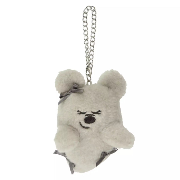 TDR - 2025 Mickey & Friends Disney Halloween "Spook Ghost Night!" Collection x Minnie Mouse Ghost with Ribbons Plush Keychains Set (Release Date: Sept 16, 2025)