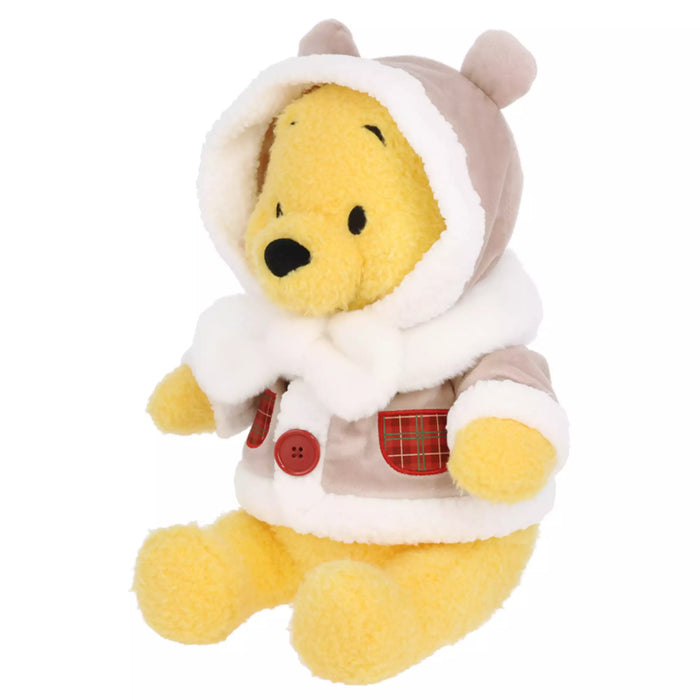 TDR - 2025 Mickey & Friends "Holly Jolly Christmas" Collection x Winnie the Pooh with Soft Color Outfit Plush Toy (Release Date: Nov 10, 2025)