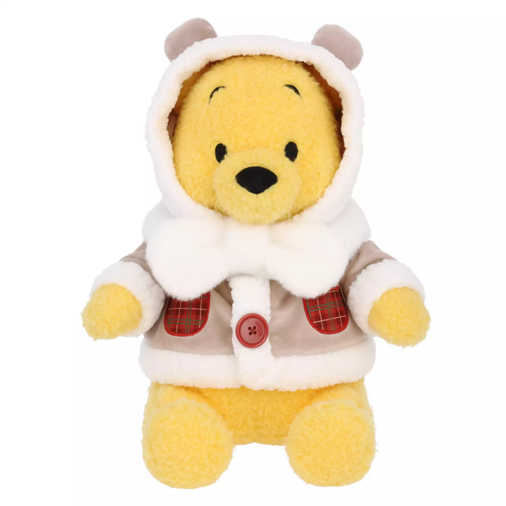 TDR - 2025 Mickey & Friends "Holly Jolly Christmas" Collection x Winnie the Pooh with Soft Color Outfit Plush Toy (Release Date: Nov 10, 2025)
