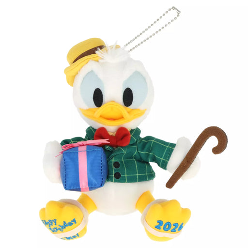 TDR - 2026 Donald Duck "Happy Birthday To Me!" Plush Keychain (Release Date: May 21, 2026)