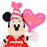 TDR - 2026 Mickey & Minnie Mouse "Happiest Birthday!" Collection x Minnie Mouse Plush Keychain (Release Date: Oct 29, 2026)