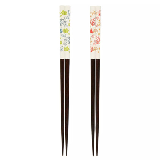 TDR - Mickey & Minnie Mouse "Colorful" Chopsticks Set