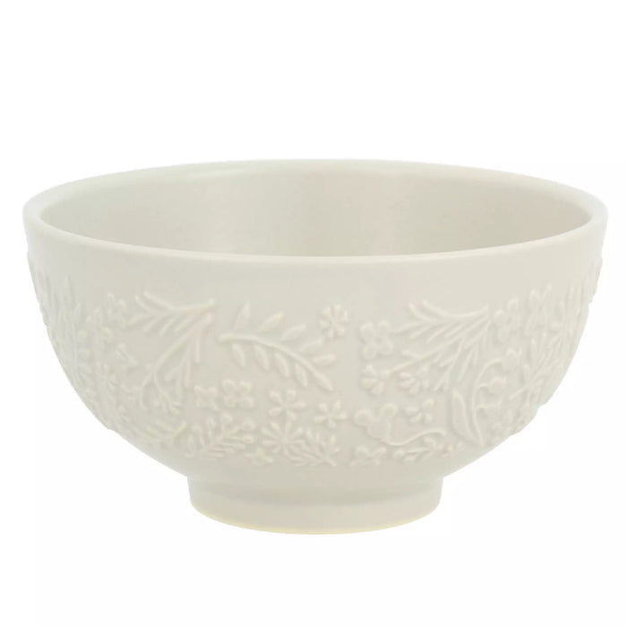 TDR - Mickey & Minnie Mouse "Mashiko" Tea Bowl (Color: White)