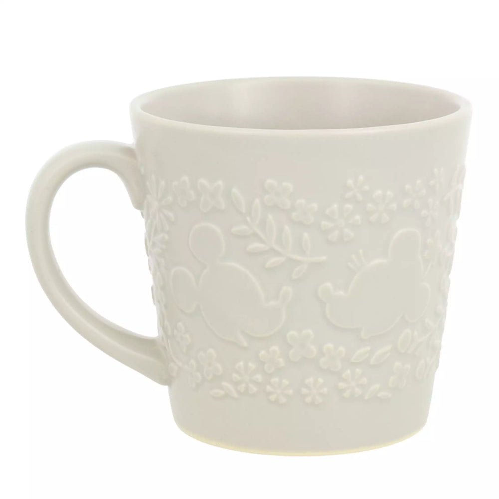 TDR - Mickey & Minnie Mouse "Mashiko" Mug (Color: White)