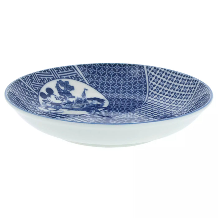 TDR - Mickey & Minnie Mouse Japan Design Round Plate (Design A)