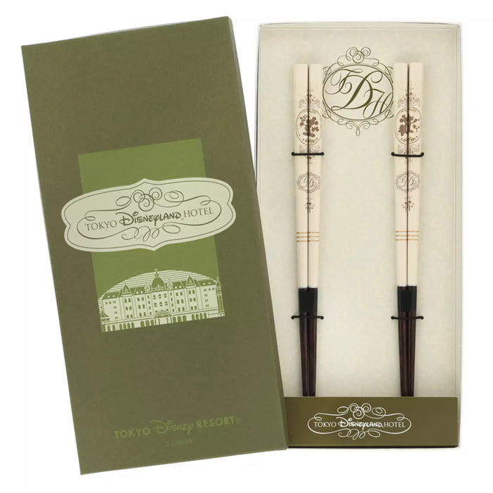 TDR - Tokyo Dinseyland Hotel Mickey & Minnie Mouse Chopsticks Box Set