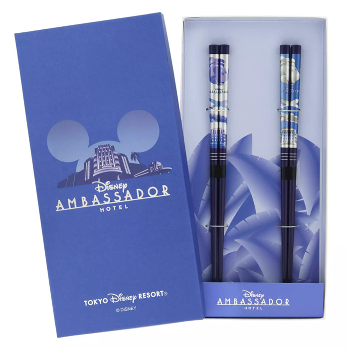 TDR - Disney Ambassador Hotel Mickey Mouse Chopsticks Box Set