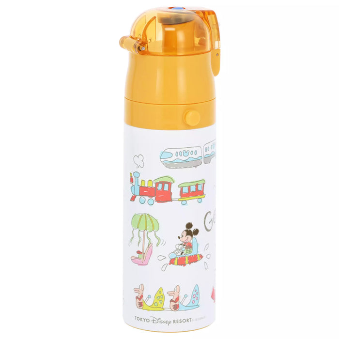 TDR - "Go-Go-Go! with Disney Vehicles" Collection x Stainless Steel Bottle 0.47L (Release Date: Mar 19, 2025)