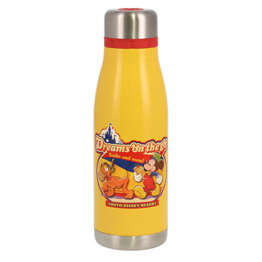 TDR - Disney Characters Grocery Store Themed Collection x Mickey Mouse & Pluto Stainless Steel Bottle 0.4L (Release Date: Sept 18, 2025)