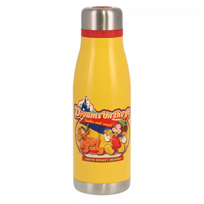TDR - Disney Characters Grocery Store Themed Collection x Mickey Mouse & Pluto Stainless Steel Bottle 0.4L (Release Date: Sept 18, 2025)