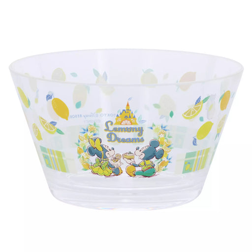 TDR - Mickey & Minnie Mouse "Lemony Dreams" Collection x Acrylic Bowl (Release Date: Apr 24, 2025)