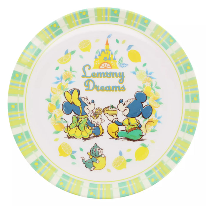 TDR - Mickey & Minnie Mouse "Lemony Dreams" Collection x Plate (Release Date: Apr 24, 2025)