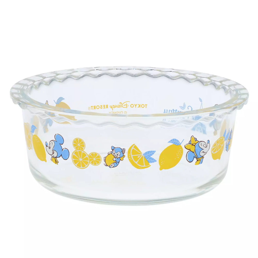 TDR - Mickey & Minnie Mouse "Lemony Dreams" Collection x Heat Resistant Glass Bowl (Release Date: Apr 24, 2025)