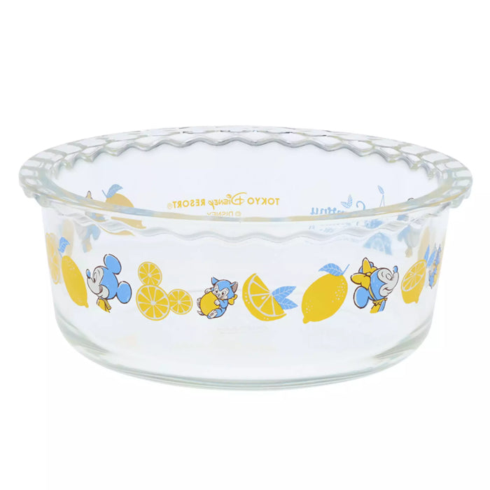 TDR - Mickey & Minnie Mouse "Lemony Dreams" Collection x Heat Resistant Glass Bowl (Release Date: Apr 24, 2025)