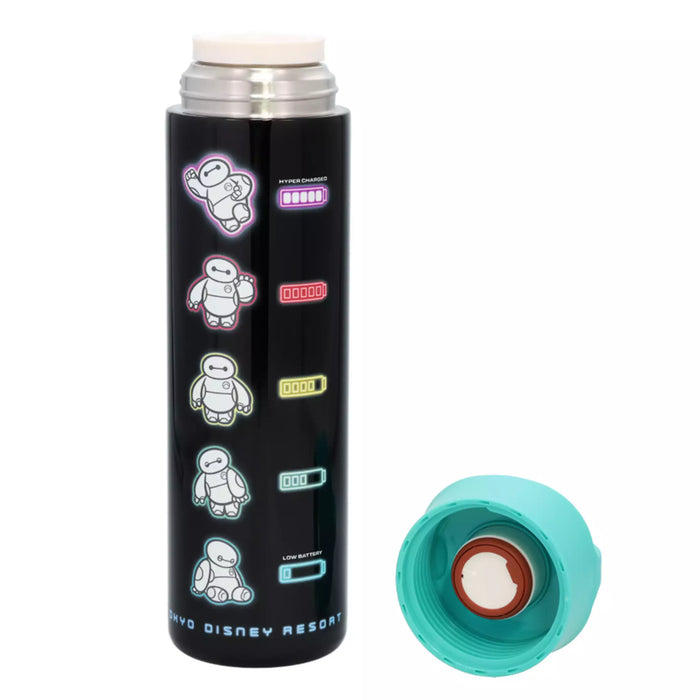 TDR - Colorful Neon & Baymax Themed Collection x Big Hero 6 Baymax Stainless Steel Bottle (Release Date: July 1, 2025)