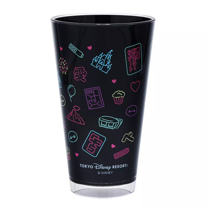 TDR - Colorful Neon & Baymax Themed Collection x Big Hero 6 Baymax Plastic Tumbler (Release Date: July 1, 2025)